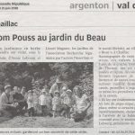 Tom Pousse au jardin du Beau